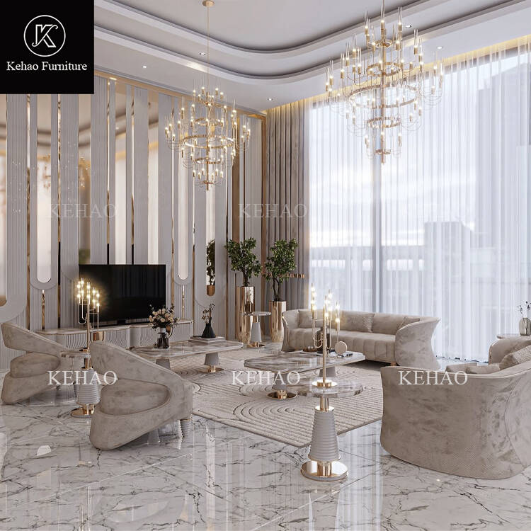Elegant European Dining Tables Set 12 Seat Luxury dining table with dining chairs