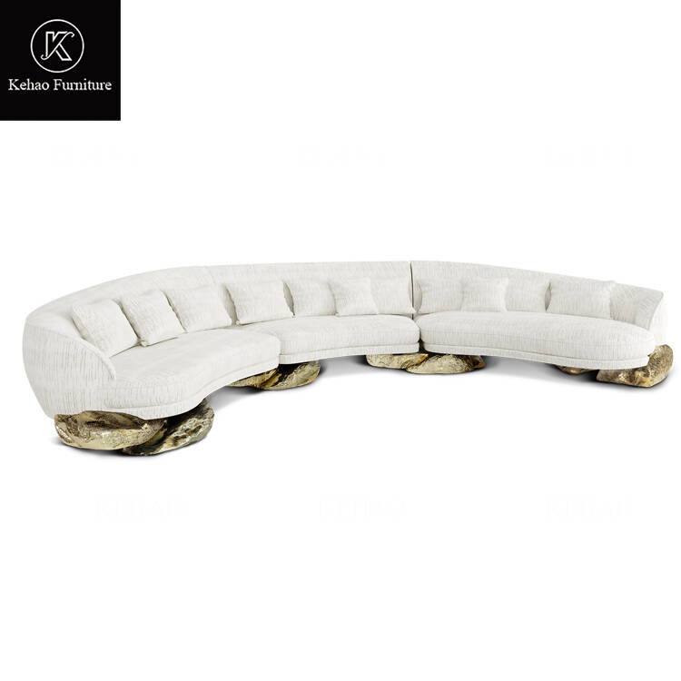 Luxury Living Room Sofas Italian Brand Luxury Living Room White Curved Sofa