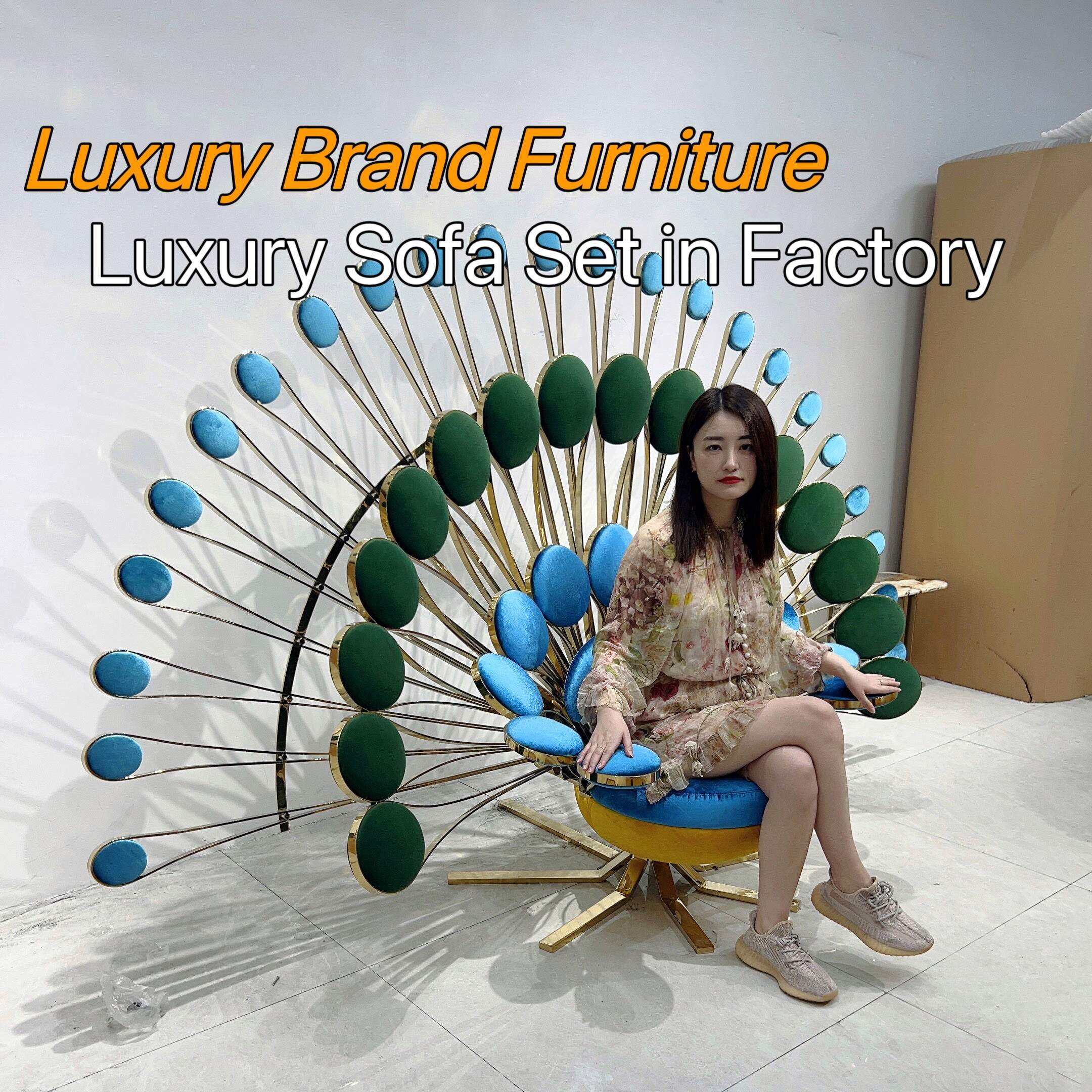 High Back The Pavone Lounge Chair