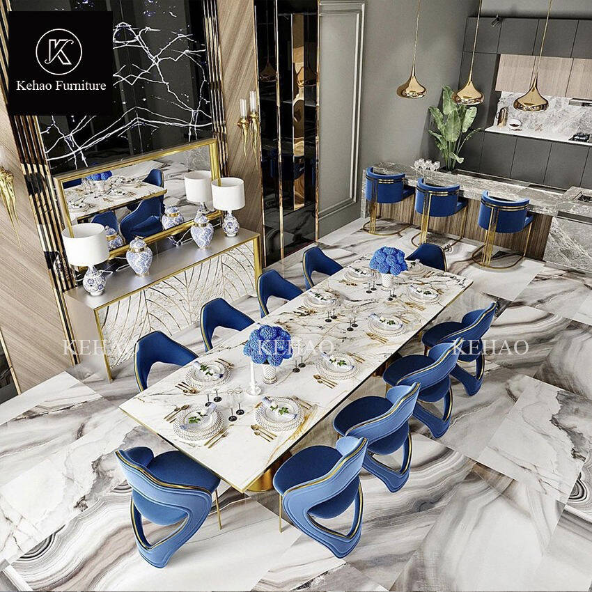 Dining Room Furniture Hand Made Dining Table Set 10 12 Seater Luxury
